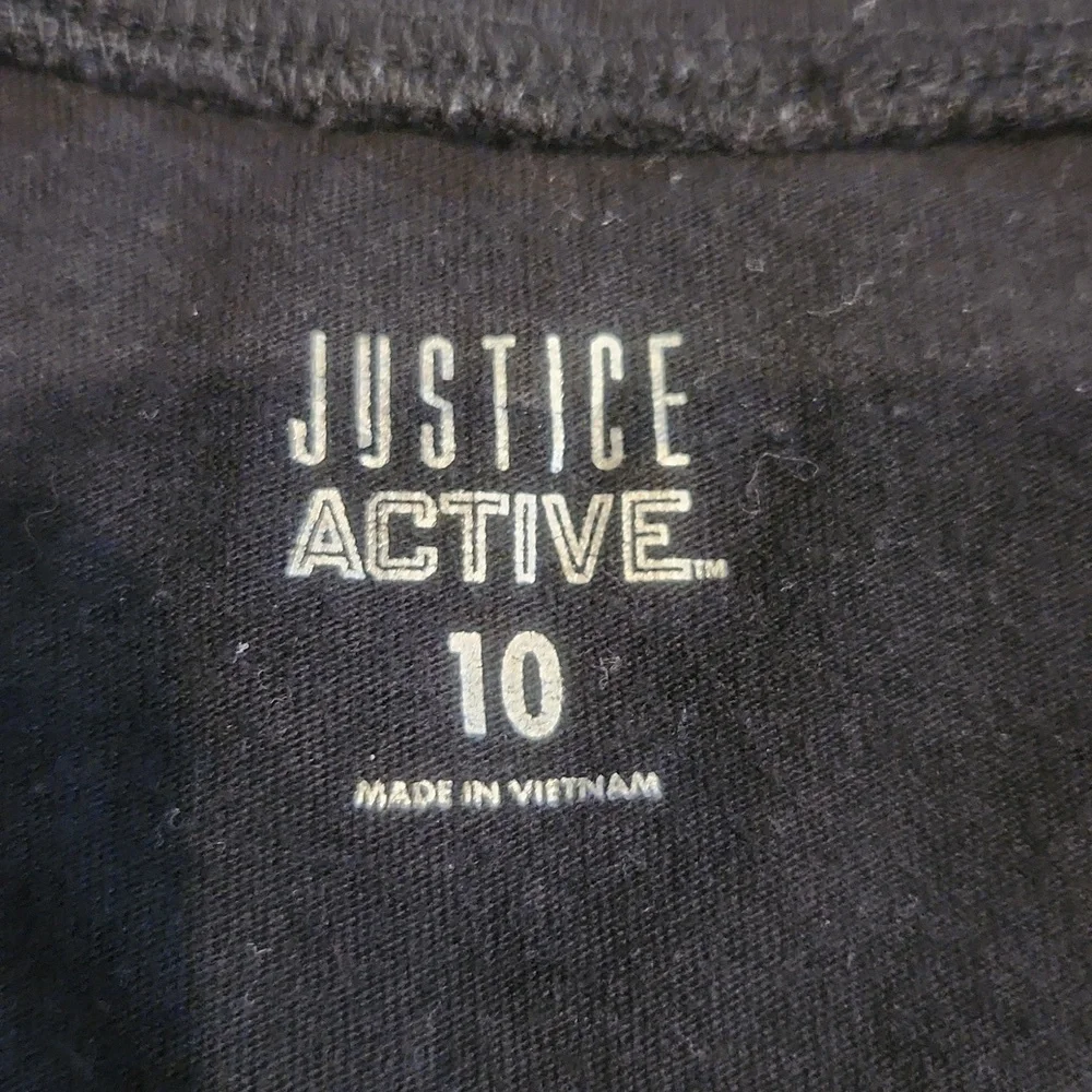 Justice girls size 10 3/4 sleeve shirt - Picture 5 of 5